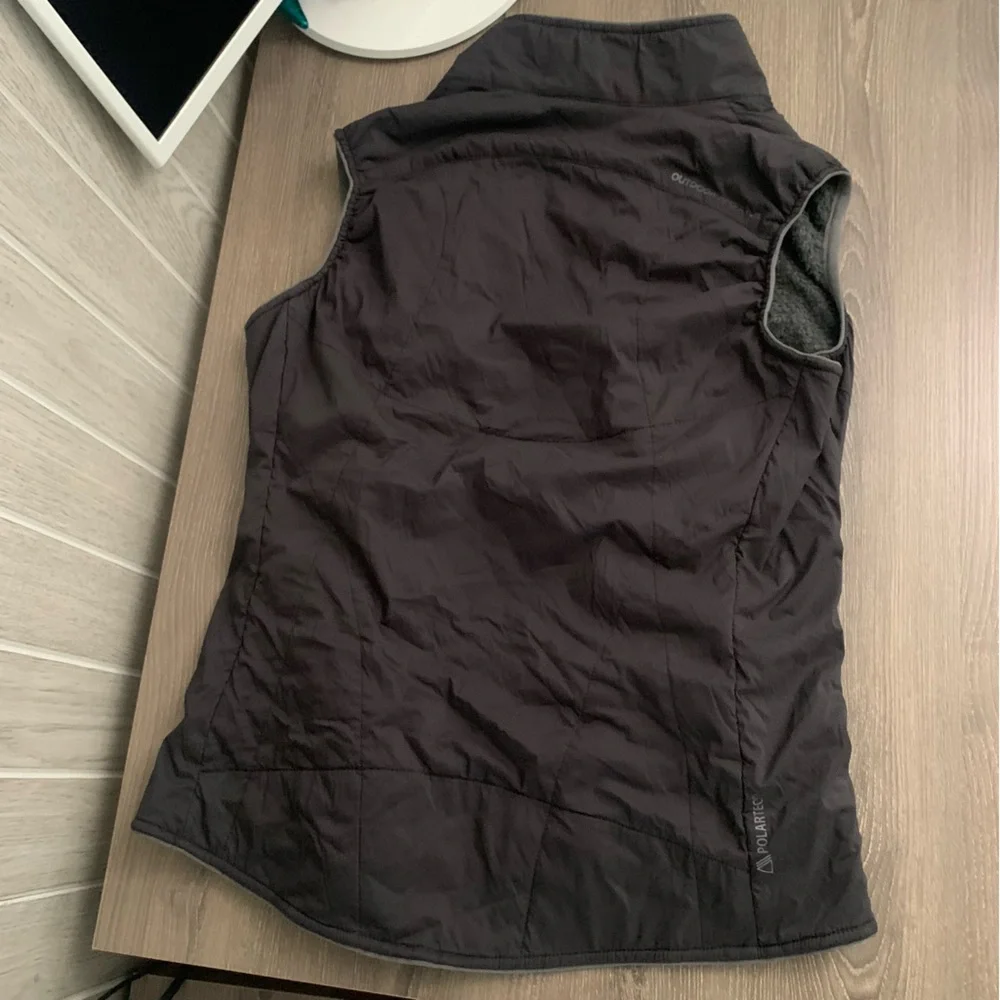 Outdoor Research Ascendant Vest S Black Fleece Wind Water Resistant Insulated